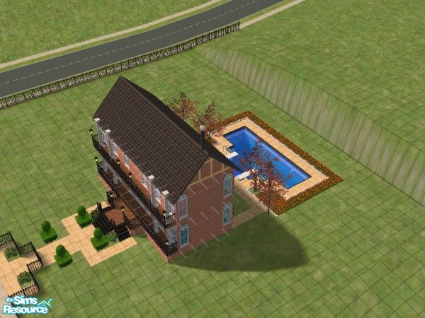 Sims 2 — 1 Bigpockets Dr. by Roboty — A sleak old house abanned house that Louis the sixteenth that died in office around
