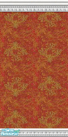 Sims 2 — Covering the Rainbow 6 by Lorah — Orange with white designer boards of the rainbow set.