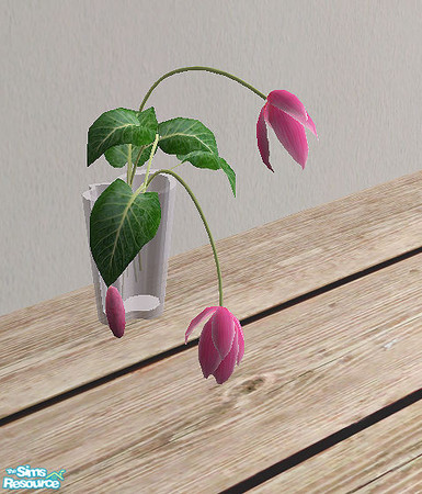 Sims 2 — Dressing room - flowers by steffor — 