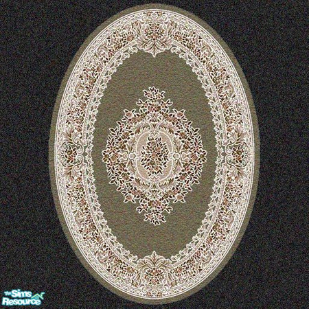 Sims 2 — MRC 2x3 Oval Rug # 2 by MidnightRose — You will need Windkeepers 2x3 Oval Rug for this to work.
