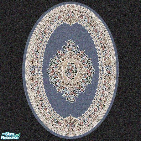 Sims 2 — MRC 2x3 Oval Rug  # 1 by MidnightRose — You must have the 2x3 Oval rug mesh by Windkeeper for this to work.