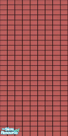 Sims 2 — Maxis matching red 2 by hippiebill — Matches the 4 way diagonal red tiles.