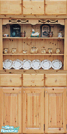 Sims 2 — kitchen dishes and all by The_Unicorn — -