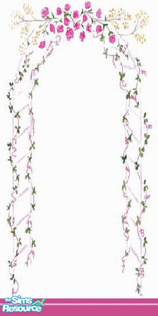 Sims 2 — flowerbow by The_Unicorn — -