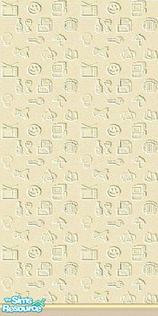 Sims 2 — all those things wall by The_Unicorn — -