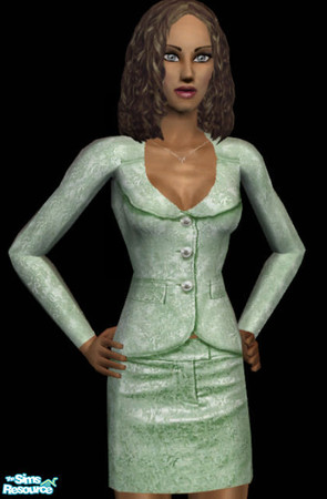 Sims 2 — Mint green suit by Cori27 — Business suits for the business major ;) (is for young adults but shows up for