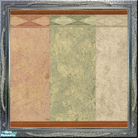 Sims 2 — Nature Wall Set by luvs10s — Bringing nature indoors for the outdoor sim.