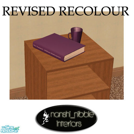 Sims 2 — Footsteps - Coffee cup and book by TSR Archive — This set was based on a wonderful painting by NZ artist