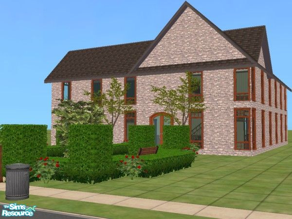 Sims 2 — 9871 BigBear Dr. by Roboty — A sleak warm villia. Made bu Roboty