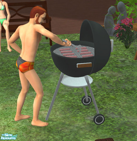 Sims 2 — Elba Garden Set - Garden Weeba Grey by Elize-37sims — Fully animated.