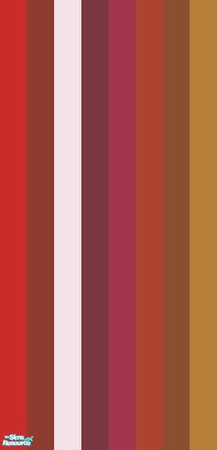 Sims 2 — Red and orange paints by HollyChappell — Beautiful, clean, simple paint for the modern Sim home. Set includes