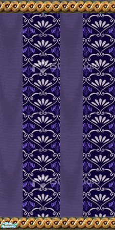 Sims 2 — Navy stripe molding by mahtigwess — 4 of 10