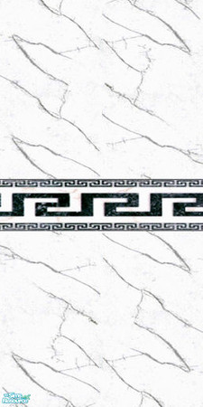 Sims 2 — White Marble Walls & Floors Set - Wall 02 by Sheera — Part of my White Marble Walls & Floors Set, hope