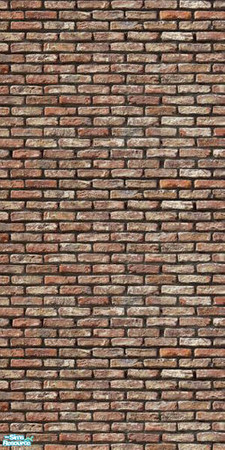 Sims 2 — Brick Set 03 - wall 16 by ayyuff — **See complete set and screenshot** Cost:2