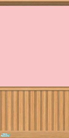 Sims 2 — Bella Baby Nursery Walls - Pink Paint by agaliha5 — A set of walls that match by Bella Baby nursery.