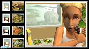 Sims 2 — Ball Python Pet Set by PureElements — This cute little mini python is a fun and playful pet!