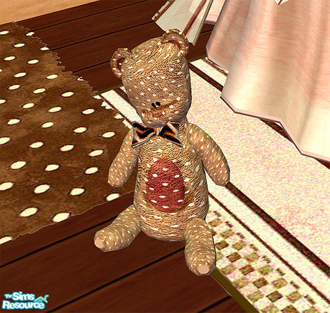 Sims 2 — Bella Baby Nursery - Teddy Bear by agaliha5 — A nursery designed with boy & girl twins in mind. You must