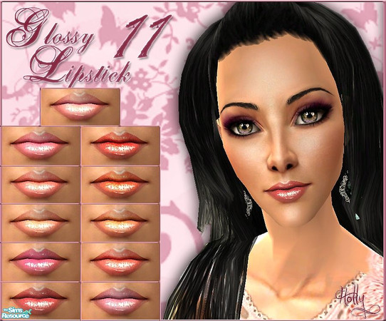 Sims 2 — Glossy Lipstick by *Holly — 11 Glossy Lipstic! Enjoy! 