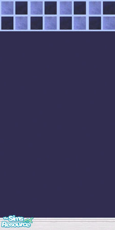 Sims 2 — Indigo Suede Wall by Waverly — Wall for the Indigo Suede bedroom.