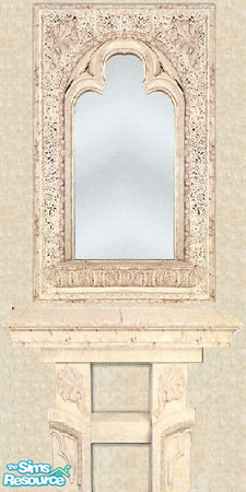 Sims 2 — mirror and halltable by The_Unicorn — -