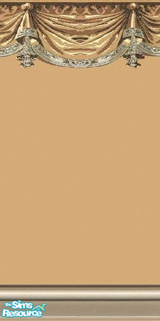 Sims 2 — light brown draperie by The_Unicorn — -