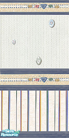 Sims 2 — Button Stripe by cares8838 — A Cute Button Border With A Stripe and Button Wallpaper.