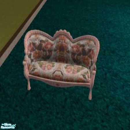 Sims 2 — lace and roses love seat frame by ead425 — ....