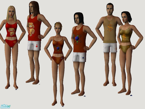 Sims 2 — NiTe-NiTE by gbourn — underwear for young adults no matter what their major is!!