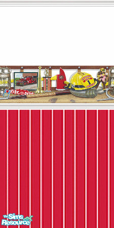 Sims 2 — FF_Red by Astarta — A second edition to the firetruck set