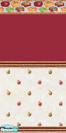 Sims 2 — K_Appel 2 by Astarta — A contryside appel kitchen set.