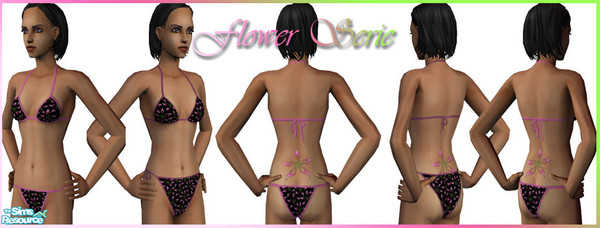 Sims 2 — flower serie by sww — has 2 skins and 1 skintone :) 1 skin is for university and 1 for adult :)
