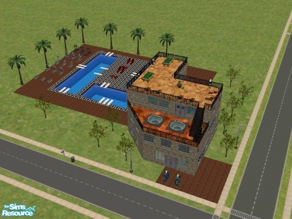 Sims 2 — Hotel de Maria by mastersimmer510 — The Hotel de Maria is located in the heart of whatever neighborhood it is