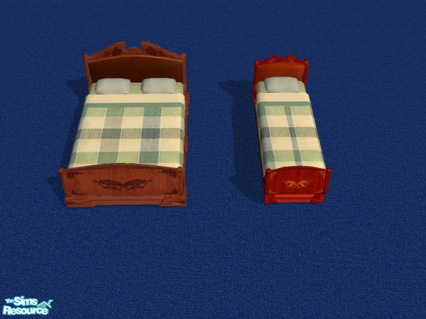 Sims 2 — Dark Design's Sandburg Plaid Bedding by Dark_Design — One of fifteen beddings in Dark Design's Bedding