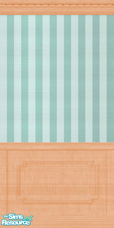 Sims 2 — Mint Kitchen Wall by TSR Archive — Wall treatment for the Mint kitchen.