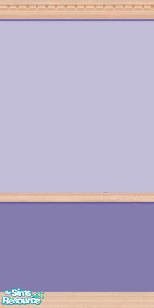 Sims 2 — Lightwood and Purple Wall by TSR Archive — Wall treatment for the Lightwood and Purple kitchen.