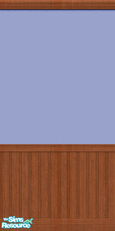 Sims 2 — Blue Chocolate Wall by TSR Archive — Wall treatment for the Blue Chocolate kitchen.