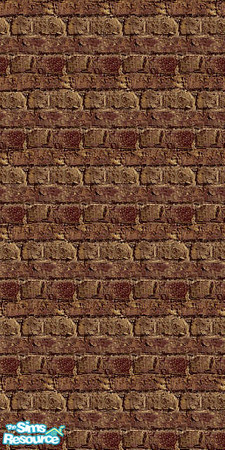 Sims 2 — Brick Outhouse Interior by Lorah — A non-weathered interior wall for your brick outhouse.