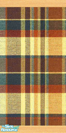 Sims 2 — plaid wall by twistedstar — plain ol' plaid