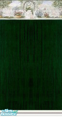 Sims 2 — K8SCountryGardenWLL03 by Kate139 — A set of 13 Walls & 8 Floors. Rich Reds & Vibrant Greens provide