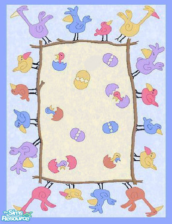 Sims 2 — Jolly rug 7 by Helena — -