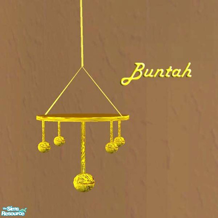 Sims 2 — Golden Little Ballz by buntah — This is part of Buntah's Ballz set. This is the base mesh file. You MUST have