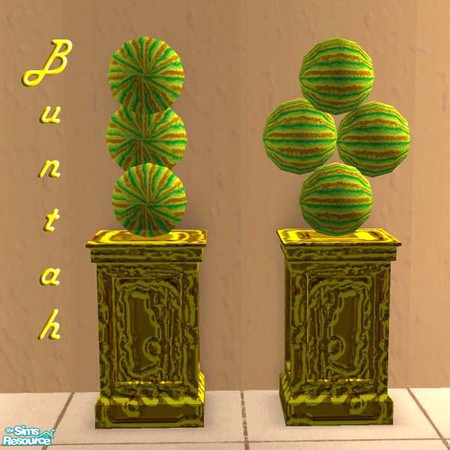 Sims 2 — Green Melon Big Ballz by buntah — This is part of Buntah's Ballz set.