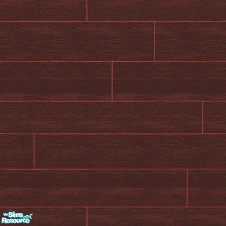 Sims 2 — Mahogany White Kitchen Floor 1 by TSR Archive — Wood floor for the Mahogany White kitchen.