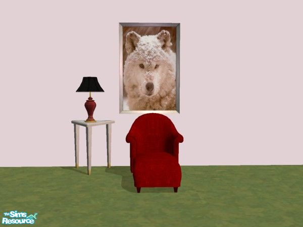 Sims 2 — Dark Design's Wolves 11 by Dark_Design — This is a collection of 15 wolves on wall hangings. Dark Design's