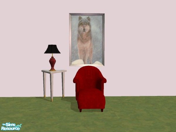 Sims 2 — Dark Design's Wolves 03 by Dark_Design — This is a collection of 15 wolves on wall hangings. Dark Design's