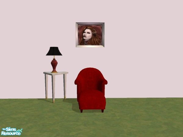 Sims 2 — Dark Design Presents: Jen Dolan's Crimso by Dark_Design — This wall hanging is a part of a collection of 11 wall