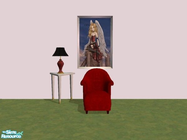 Sims 2 — Dark Design Presents: Jen Dolan's Angel by Dark_Design — This wall hanging is a part of a collection of 11 wall
