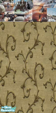 Sims 2 — Army wall 2 by ljkane — Army wall panel 2