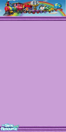 Sims 2 — ABC Train purpel by Astarta — Colorfull ABC trainset for kids.