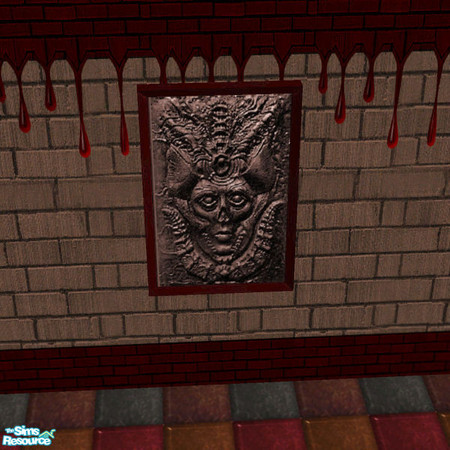 Sims 2 — Spooky Wall Art by paulajedi — Spooky wall art. 